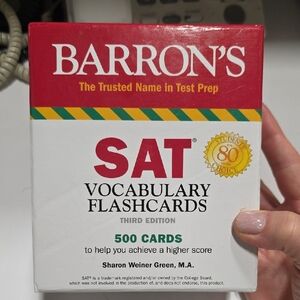 Barron's SAT Vocabulary Flashcards
